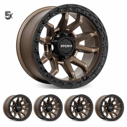 LC71/LC76/LC78/LC79 (17X9) RAID 5 MATT BRONZE 5x ALLOY WHEELS (5/150) -12 / -59LC71/LC76/LC78/LC79 (17X9) 5x MATT BLACK BRONZE ASSAULT WHEELS (6/139)