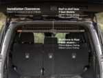 Standalone Rear Roof Shelf to suit Toyota LandCruiser LC300 [Large Side Molle Panels] - Image 10