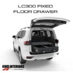 LC300 4WD INTERIORS FIXED FLOOR DRAWERS