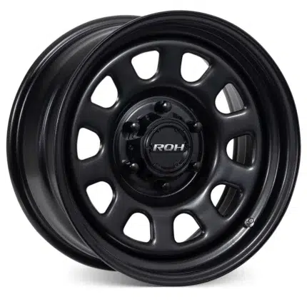 DAYT17822MB - Trak Daytona Black  - 17x8 (6x139) -22 offset ROH