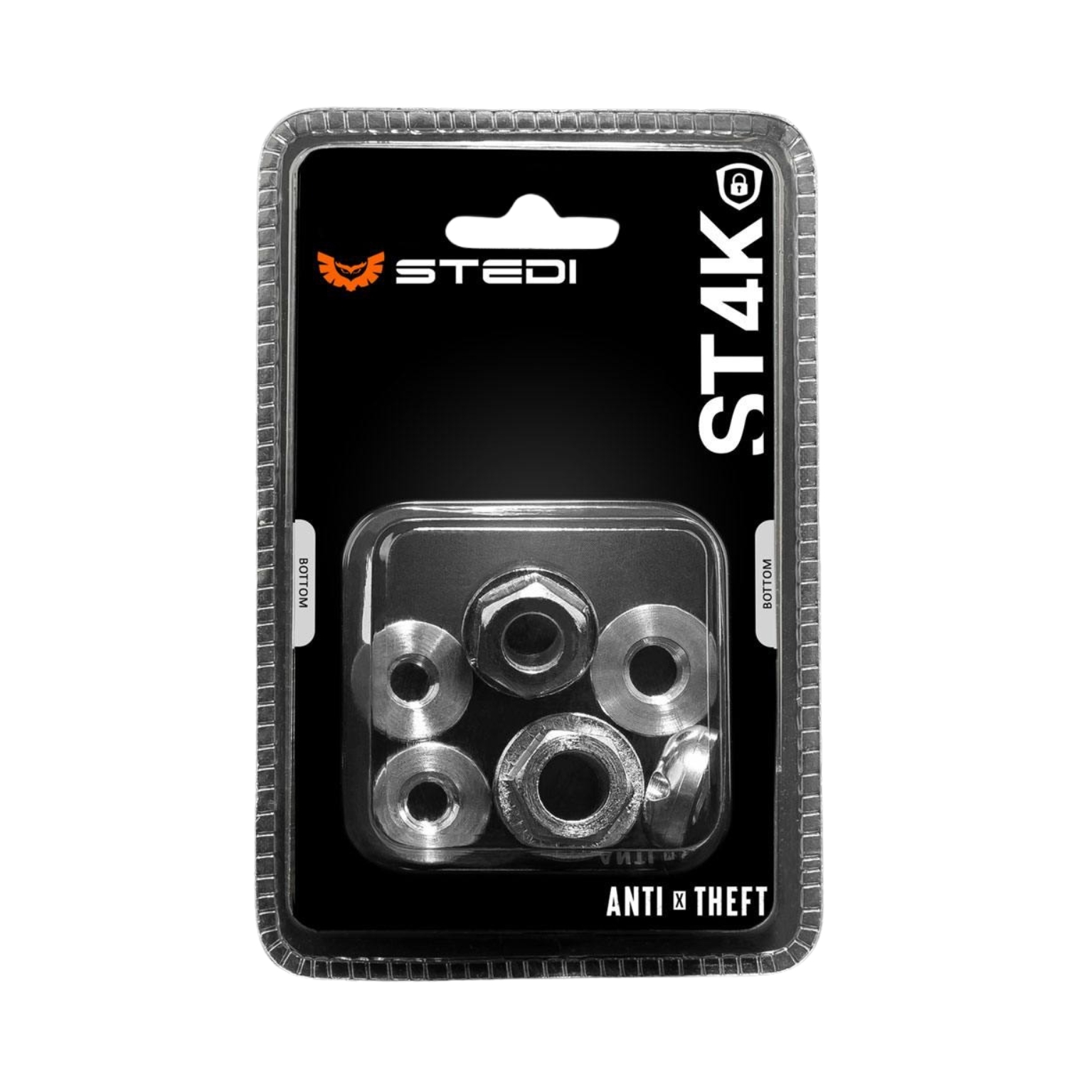 ANTST4K-SIDE.jpg Anti Theft Kit for the ST4K, ST3301 & ST-X LED Light Bar Side Brackets - Image 1