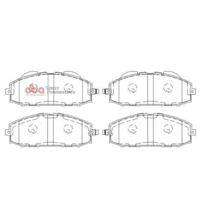 T2 FRONT BRAKE PADS Y61