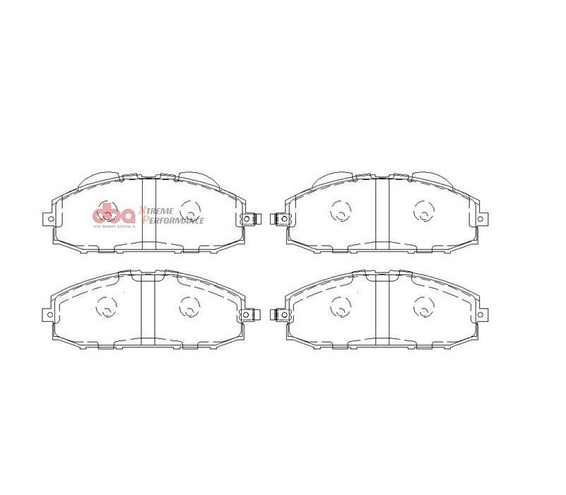 T3 FRONT BRAKE PADS Y61 - Image 1