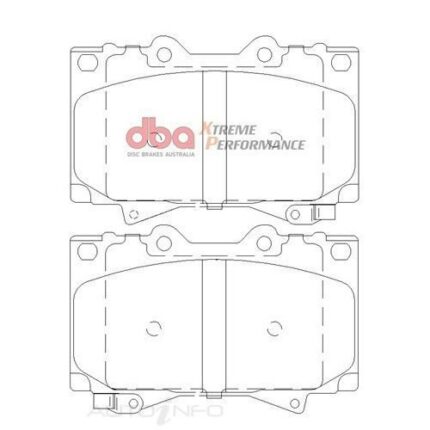 T3 FRONT BRAKE PADS (LC71/LC76 /LC78/LC79 / LX470 /LC100/LC105)
