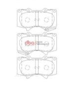 T3 FRONT BRAKE PADS (FJ/FORTUNER/ HILUX/ PRADO)