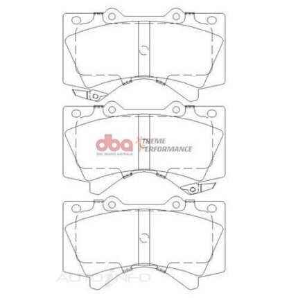 T3 FRONT BRAKE PADS LC200/LX570/ TUNDRA