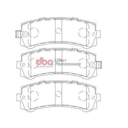 T2 REAR BRAKE PADS Y61