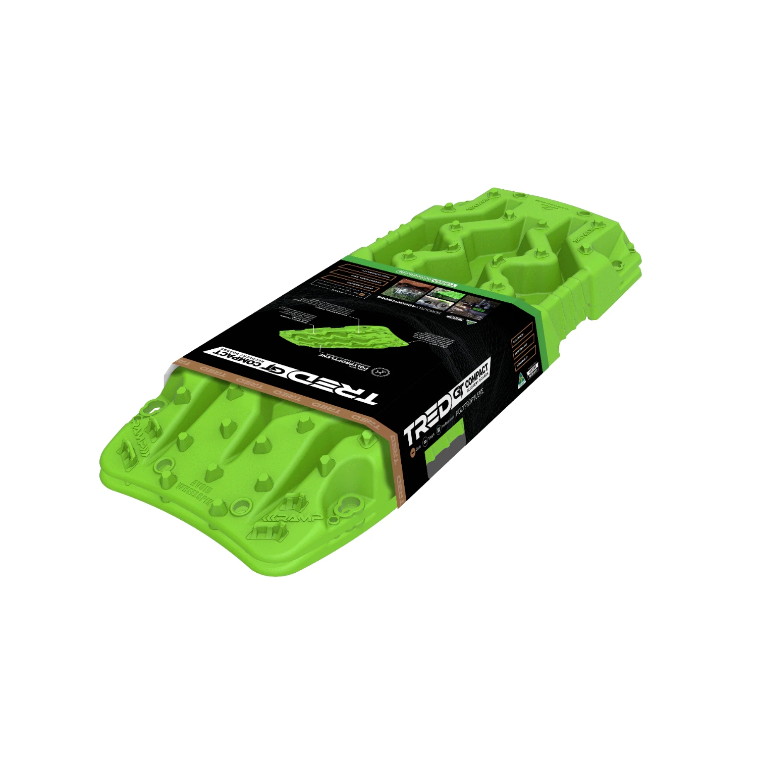 TRED GT COMPACT RECOVERY DEVICE FLURO GREEN - Image 1
