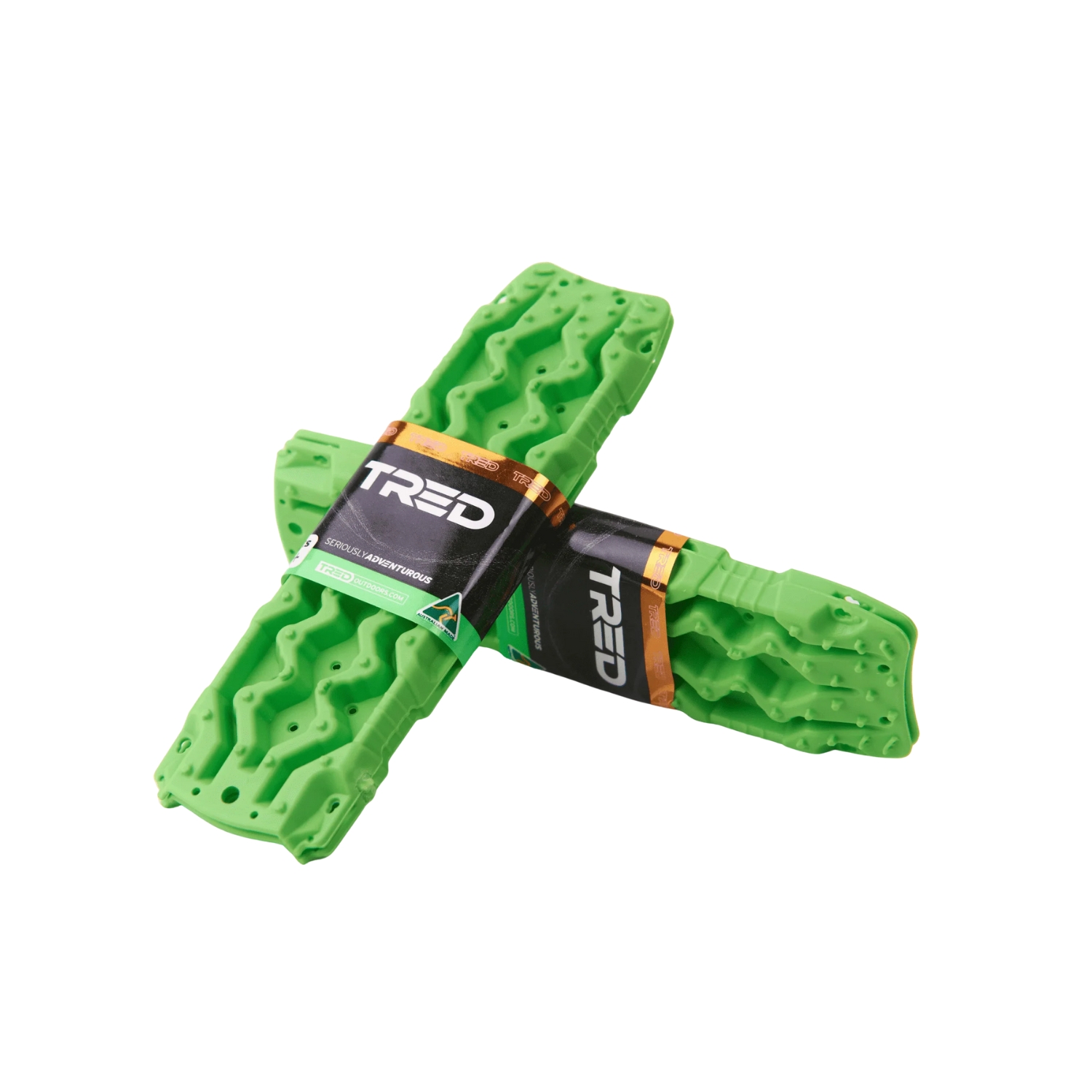 TRED GT 1:10 MINI FLURO GREEN - PAIR - Image 1