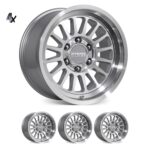 PRADO 250 (17X9) 4x FULL MACHINED APOLLO WHEELS (6/139) +40 OFFSET