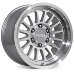 PRADO 250 (17X9) 4x FULL MACHINED APOLLO WHEELS (6/139) +40 OFFSET - Image 3