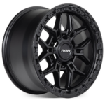 Prado 250 (17X9) AXE MATT BLACK 4x ALLOY WHEELS (6/139) +35 - Image 4