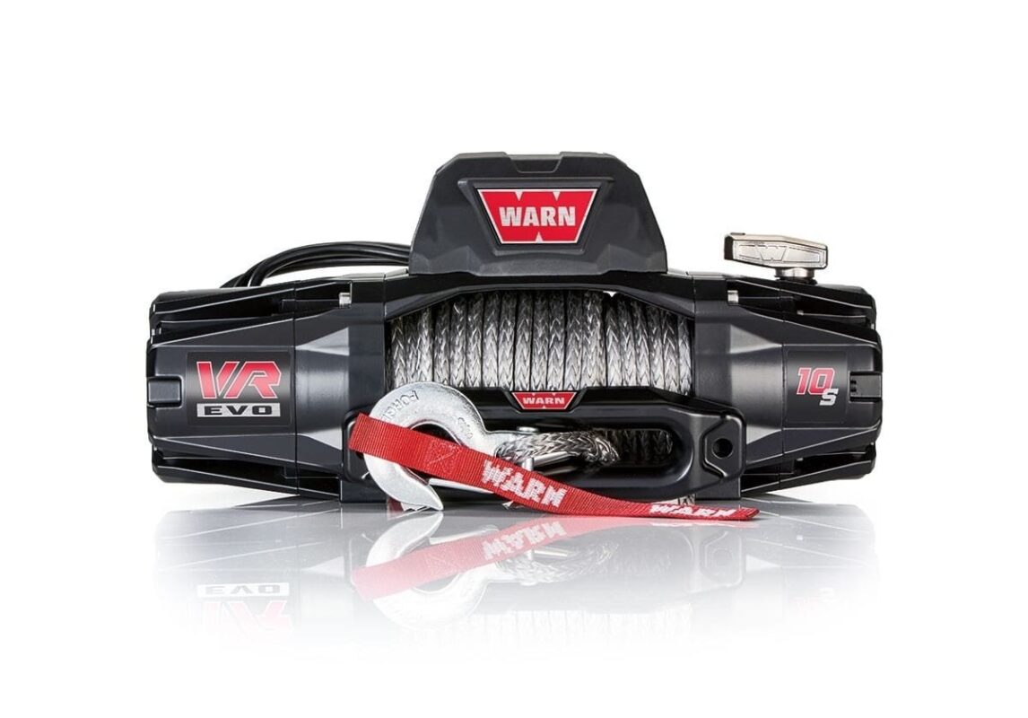 103253 – WARN VR EVO 10-S – 10,000 lbs Winch With Synthetic Rope and ...