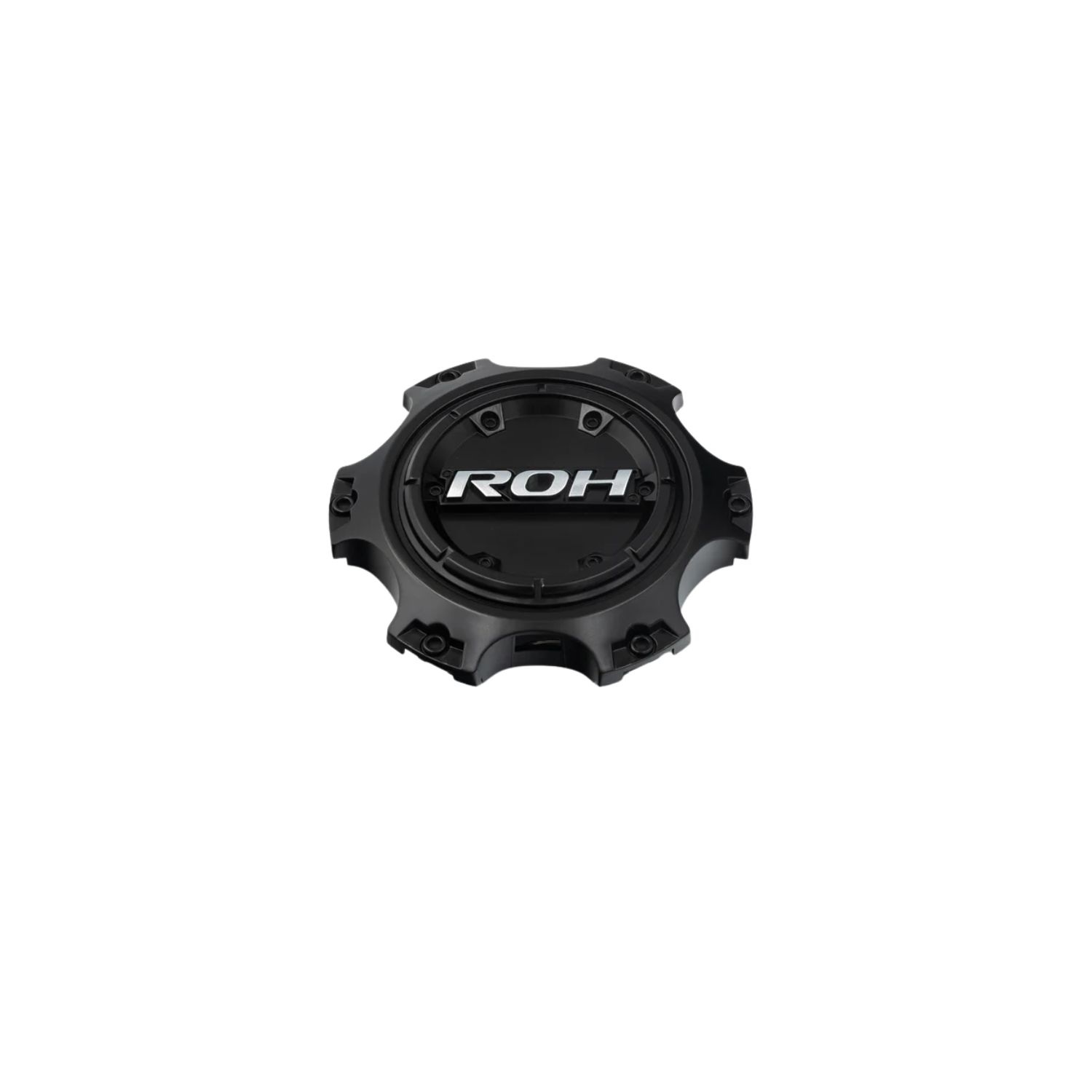 AC1765.jpg 6 STUD CAP SHORT 20MM BLACK RIM CAP - Image 1