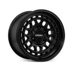 ROH Wheels Lotus Matt Black Wheels - 17x9 Offset +12 PCD 6x139.7