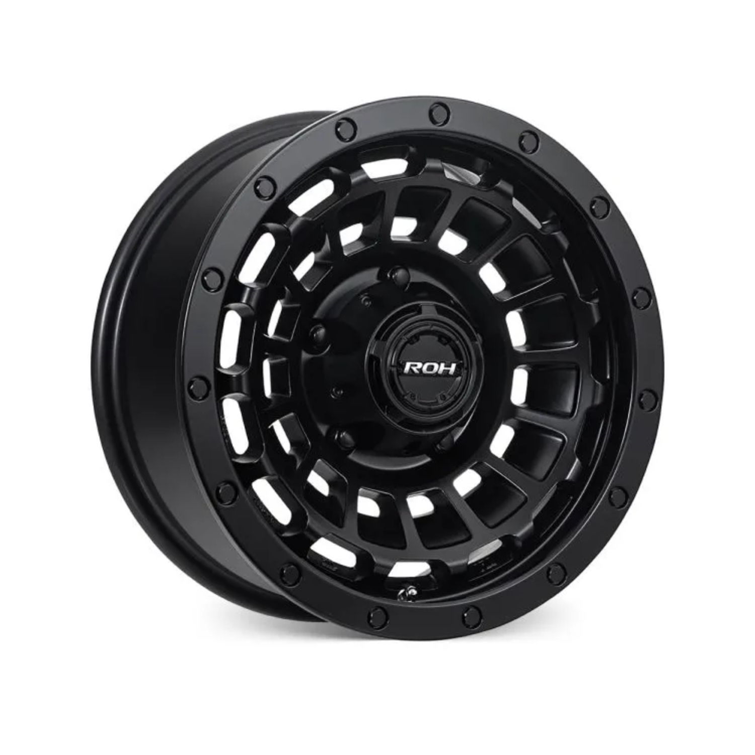 OT516610MB.jpg ROH Wheels OT5 Matt Black Wheels - 16x6 Offset -10 PCD 5x139.7 - Image 1
