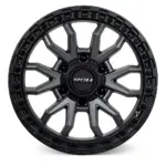 ROH Wheels Raid Matt Black Graphite Wheels - 18x9 Offset +12 PCD 6x135 - Image 2