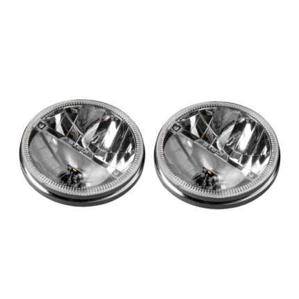 GCC Special Edition Homage 7 Inch LED Headlight - Chrome (5700K) (Pair) (Y60, JK, Defender, FJ Cruiser, G-Class)