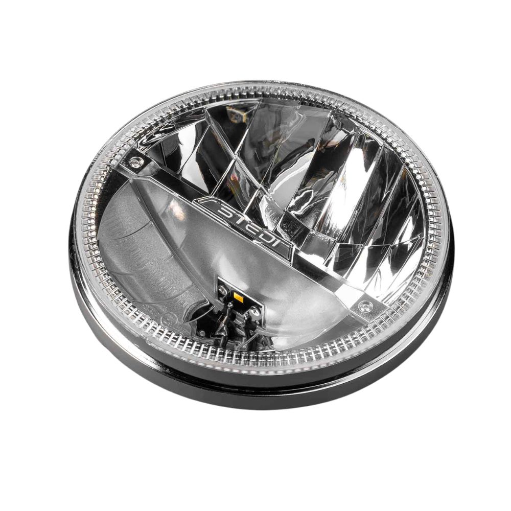 ST-45-HMC-71SD.jpg Homage 7 Inch LED Headlight - Chrome (5700K) - Image 1