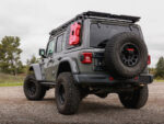Front Runner Jeep Wrangler JLU 4 Door Exterior Rear Window Molle Panel Kit (LHS / RHS) - Image 3