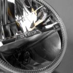 Homage 7 Inch LED Headlight - Chrome (5700K) - Image 2