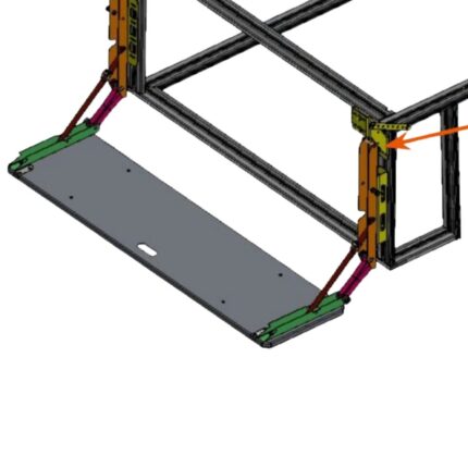 CAMPER TRAX FOLD-OUT TABLE - ADAPTER PLATE