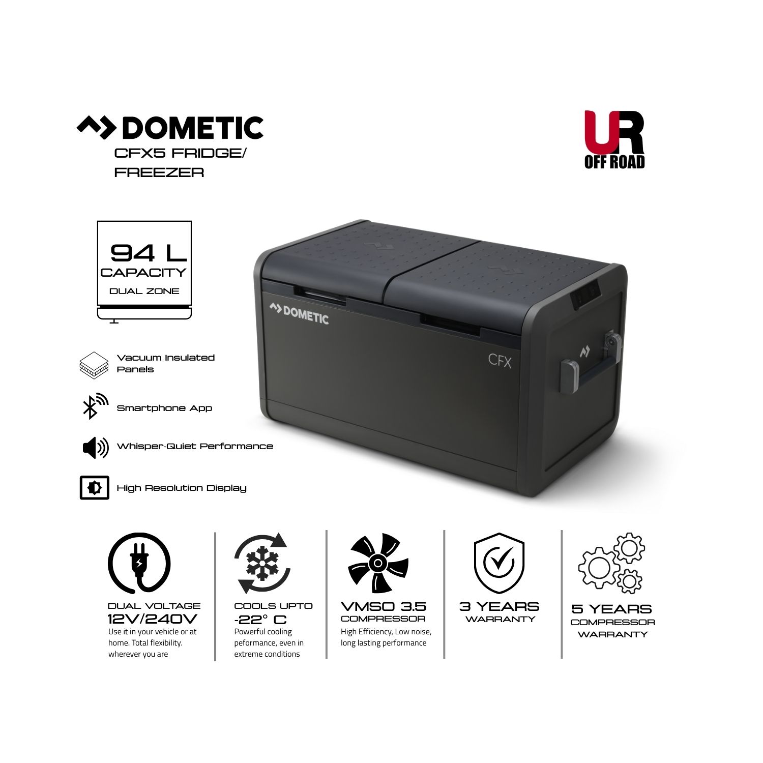 CFX5 95DZ DOMETIC CFX5 95DZ - Image 1