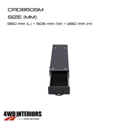 CRD850SM - SINGLE DRAWER MODULE WITH FIXED FLOOR SUIT WAGONS