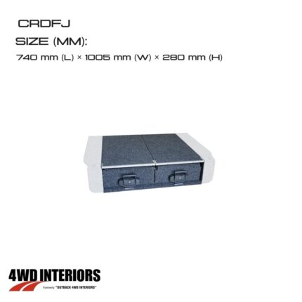 CRDFJ-DRAWER FIXED FLOOR FJ