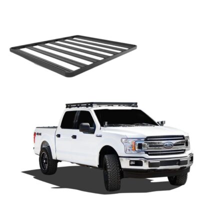 F150 CREW CAB (2009-CURRENT) SLIMLINE II ROOF RACK KIT / LOW PROFILE - KRFF011T