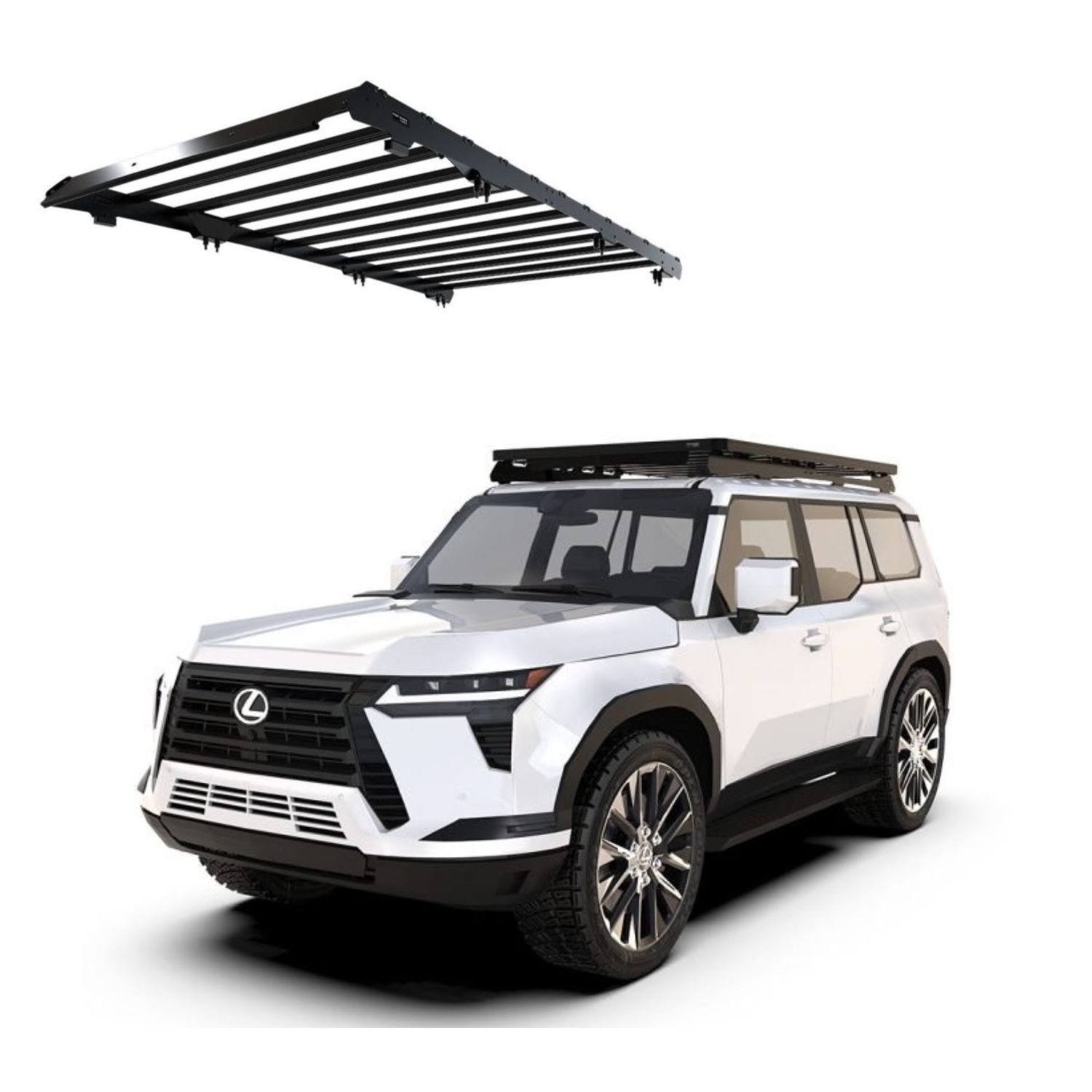 KSLE002T – Lexus GX 550 (2024-Current) Slimsport Roof Rack Kit Lexus GX 550 (2024-Current) Slimsport Roof Rack Kit - Image 1
