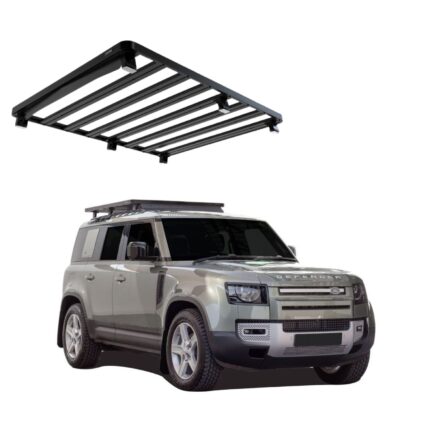 NEW DEFENDER 110 W/OEM TRACKS SLIMLINE II ROOF RACK KIT - KRLD037T