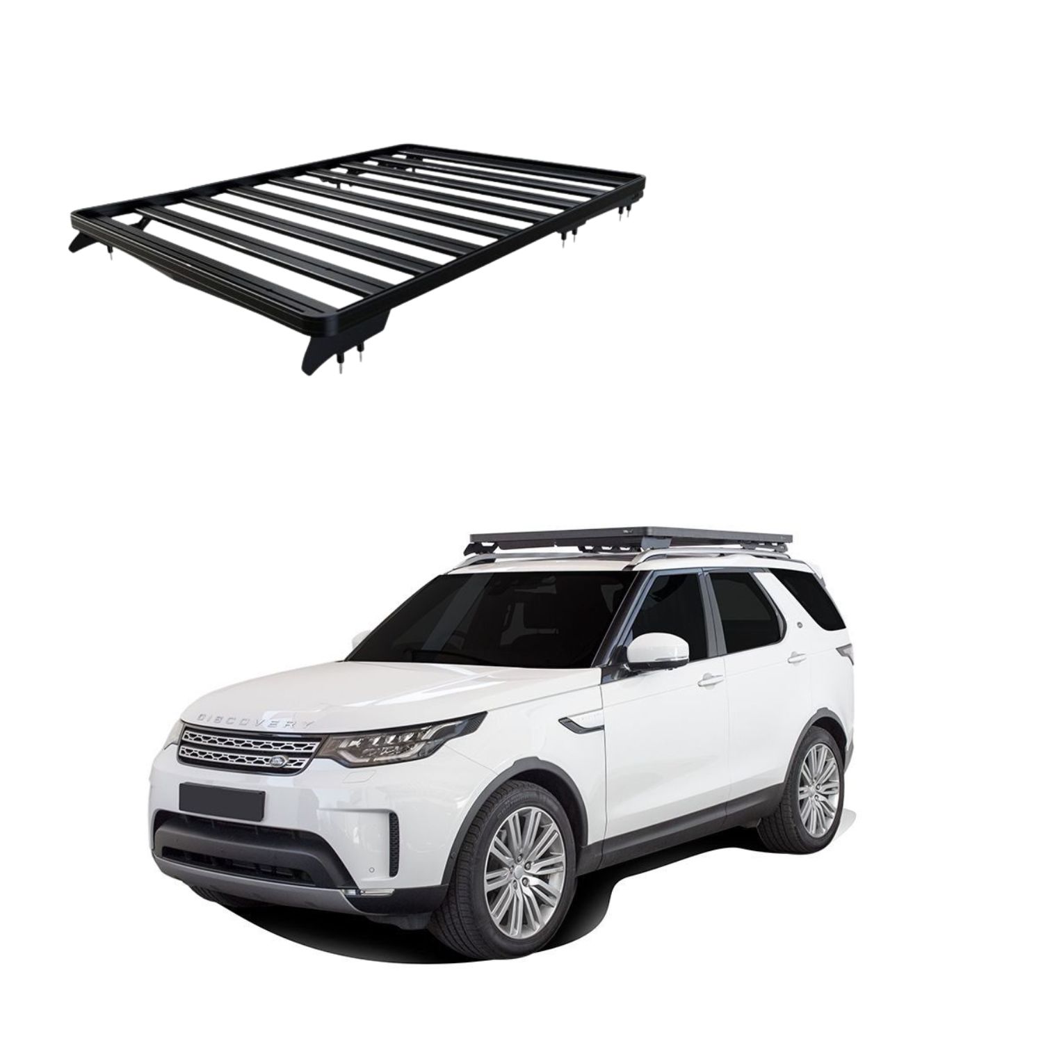 NEW DISCOVERY 5 (2017-CURRENT) EXPEDITION ROOF RACK KIT – KRLD032T NEW DISCOVERY 5 (2017-CURRENT) EXPEDITION ROOF RACK KIT - KRLD032T - Image 1