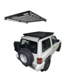 PAJERO/MONTERO SWB (2ND GEN) SLIMLINE II ROOF RACK KIT - KRMP012T