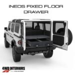 INEOS 4WD INTERIORS FIXED FLOOR DRAWERS