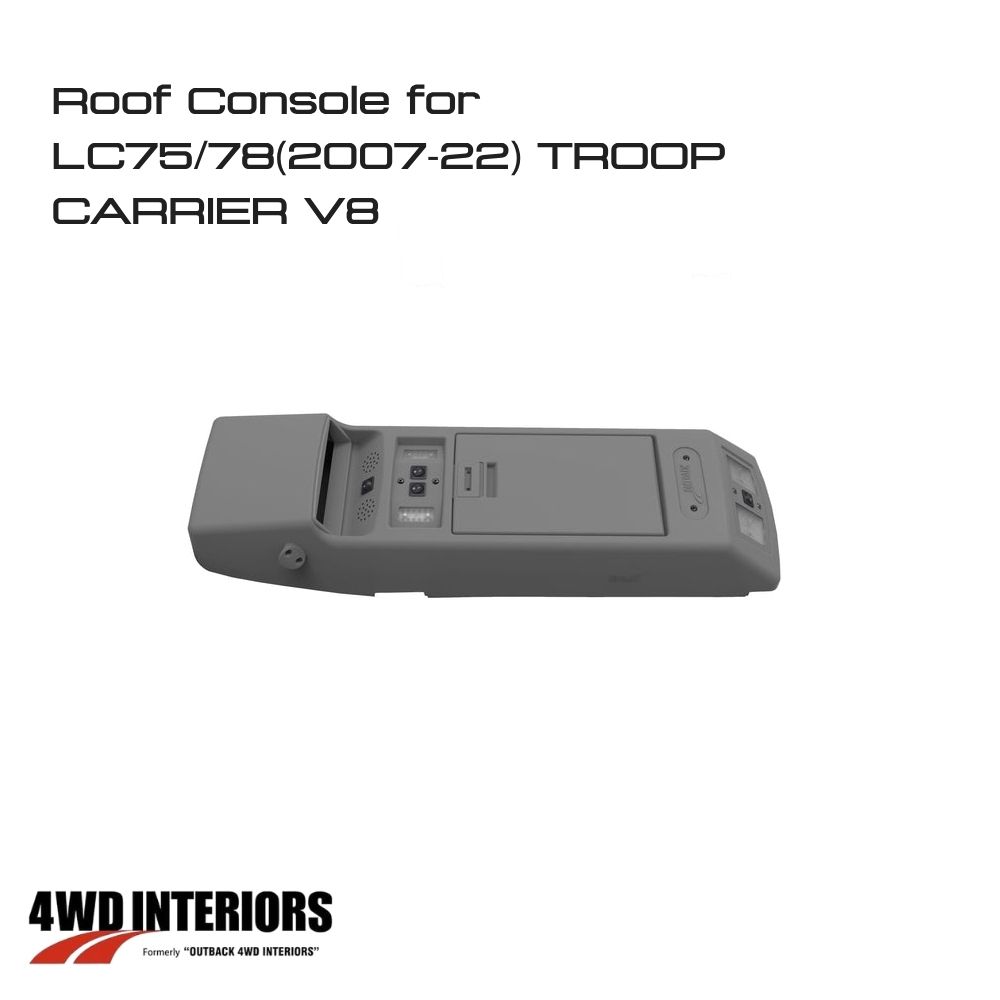 Roof Console for LC70 SERIES TROOP CARRIER V8(3) Roof Console for LC75/78(2007-22) TROOP CARRIER V8 - Image 1