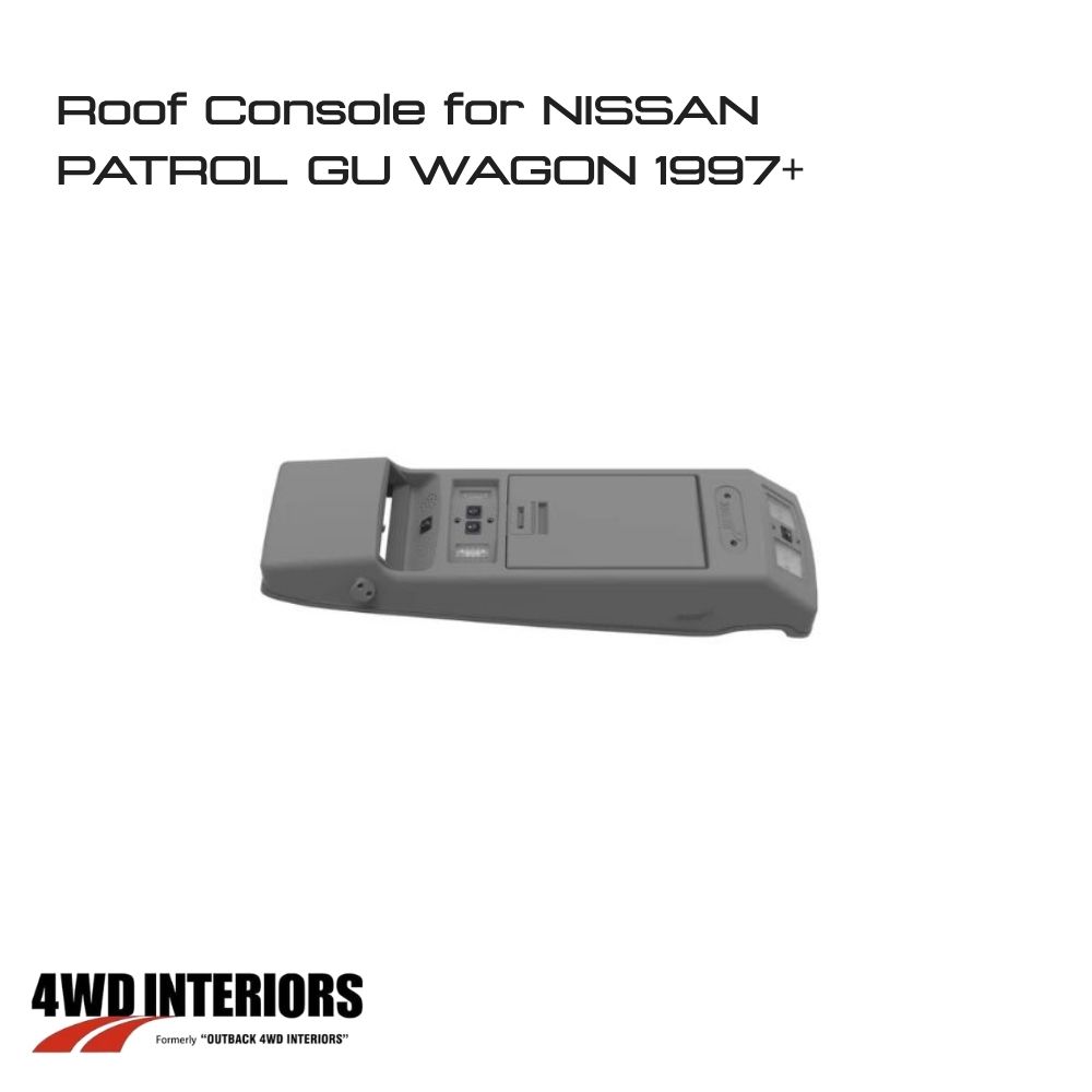 Roof Console forNISSAN PATROL GU WAGON 1997+ NISSAN PATROL GU WAGON 1997+ ROOF CONSOLE - Image 1