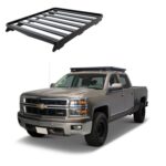 SILVERADO/SIERRA 1500/2500HD (1358mm) CREW CAB (2014-2018) SLIMLINE II ROOF RACK KIT - KRCS011T