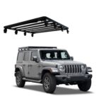 WRANGLER JL 4 DOOR (2018-CURRENT) SLIMLINE II 1/2 ROOF RACK KIT - KRJW027T