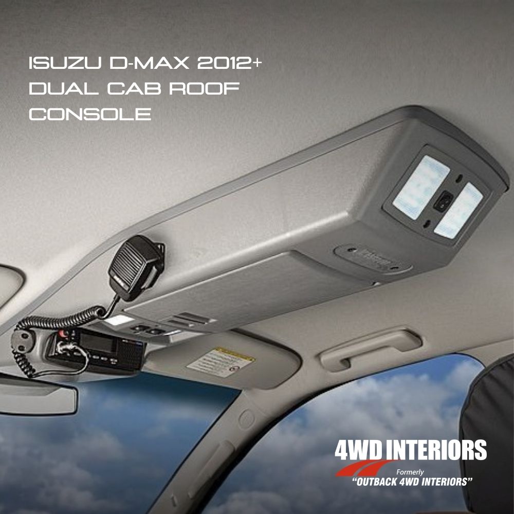 ISUZU D-MAX 2012+ DUAL CAB ROOF CONSOLE ISUZU D-MAX 2012+ DUAL CAB ROOF CONSOLE - Image 1